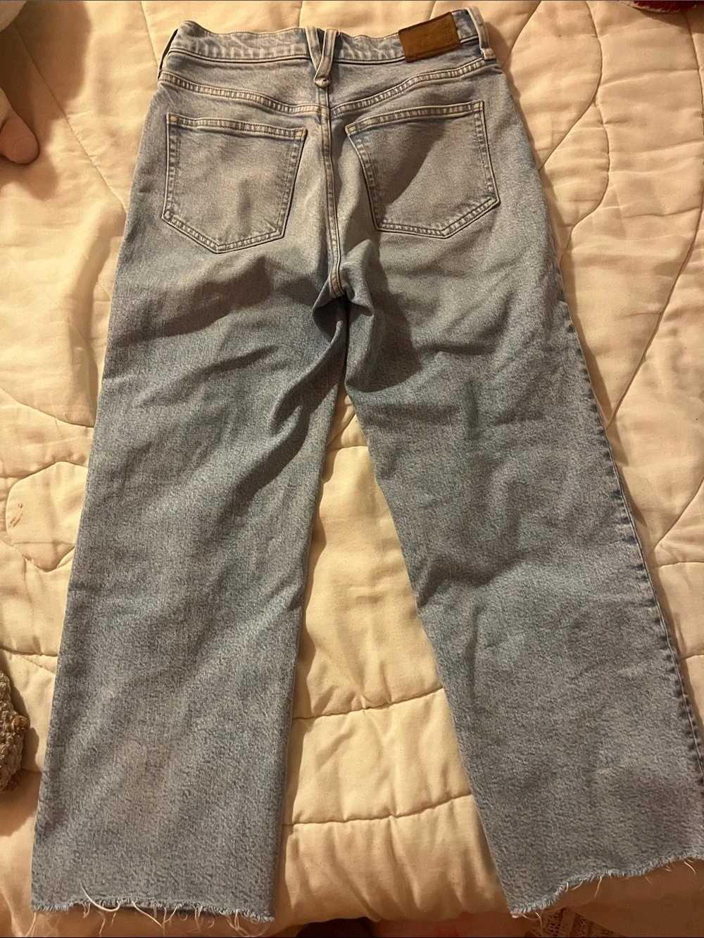 J. Crew Straight-Leg Light Blue Jeans